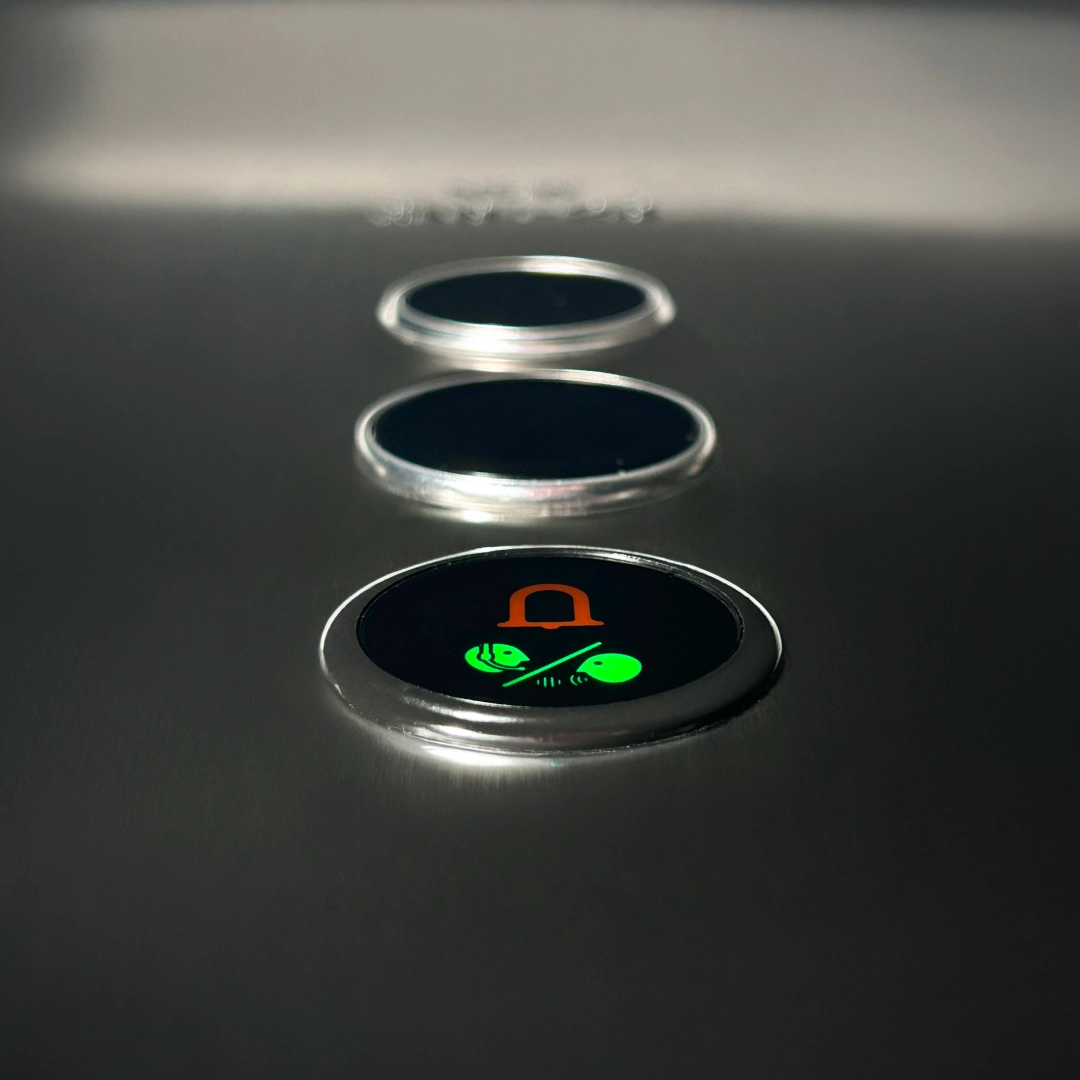 NEW EN81-28 lift light signals mounted on DMG panel