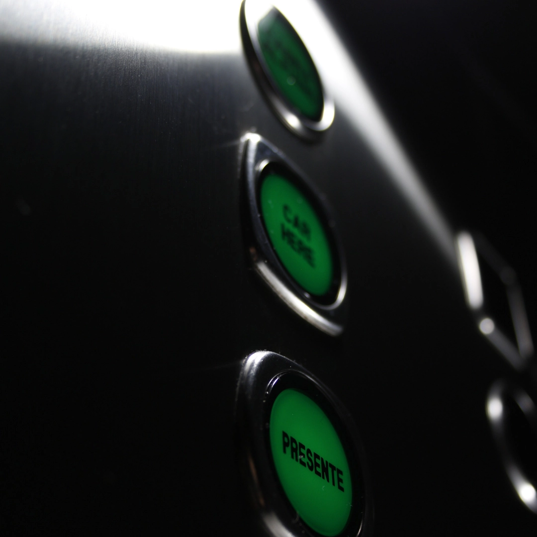 BF lift light signals mounted on DMG panel
