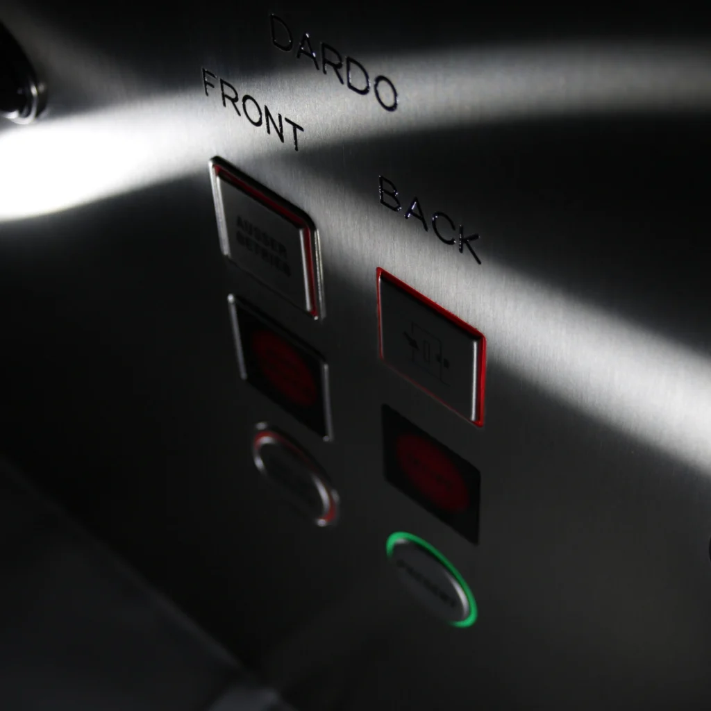 DARDO lift light signals mounted on DMG panel