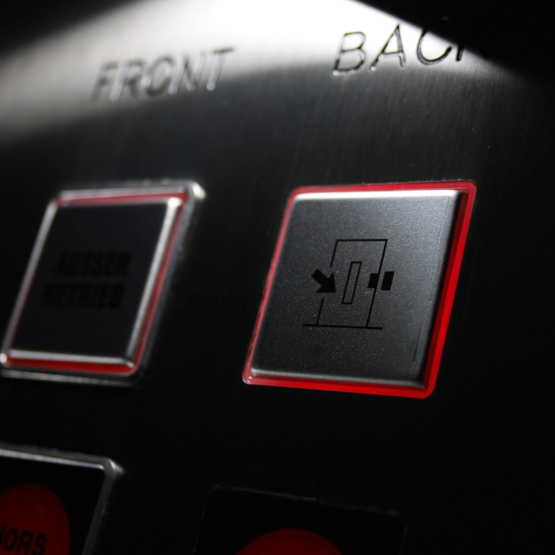 DARDO lift light signals mounted on DMG panel