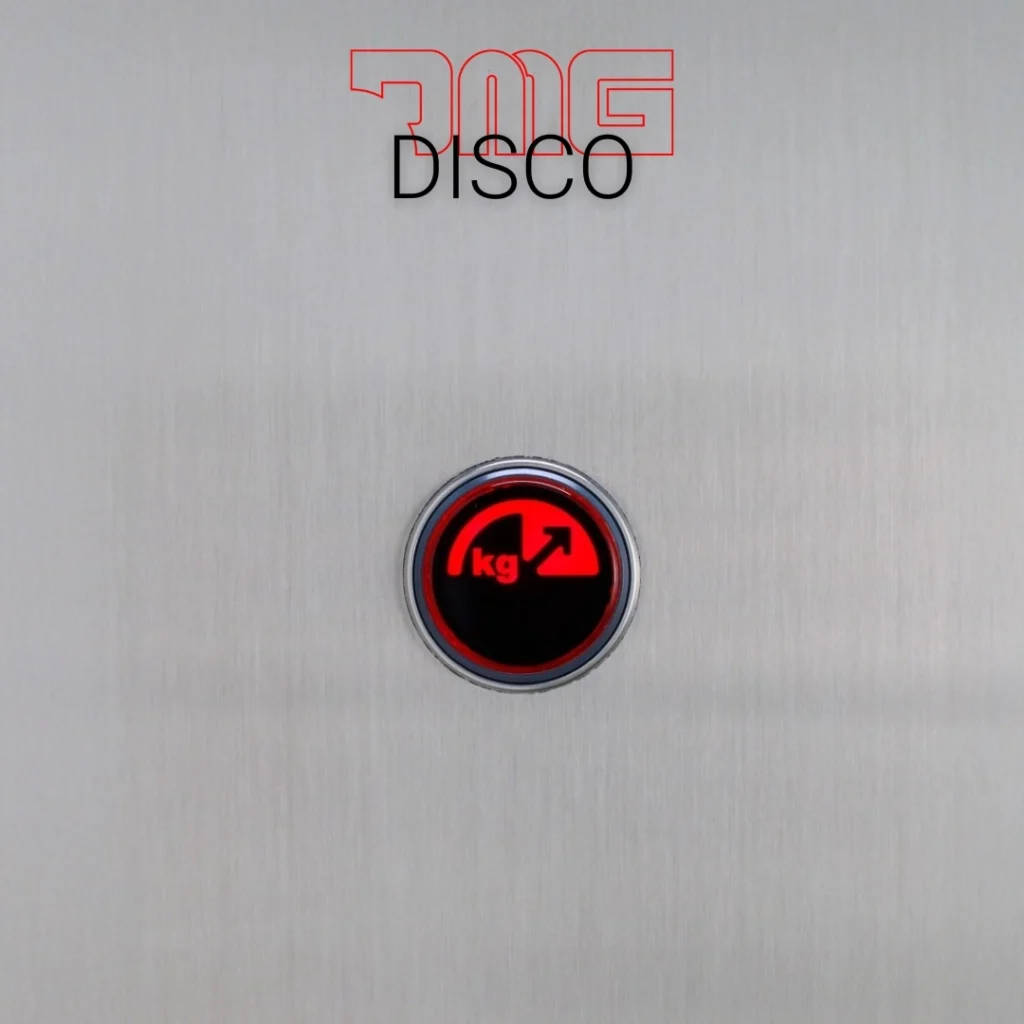 Disco lift light signal installed on DMG panel