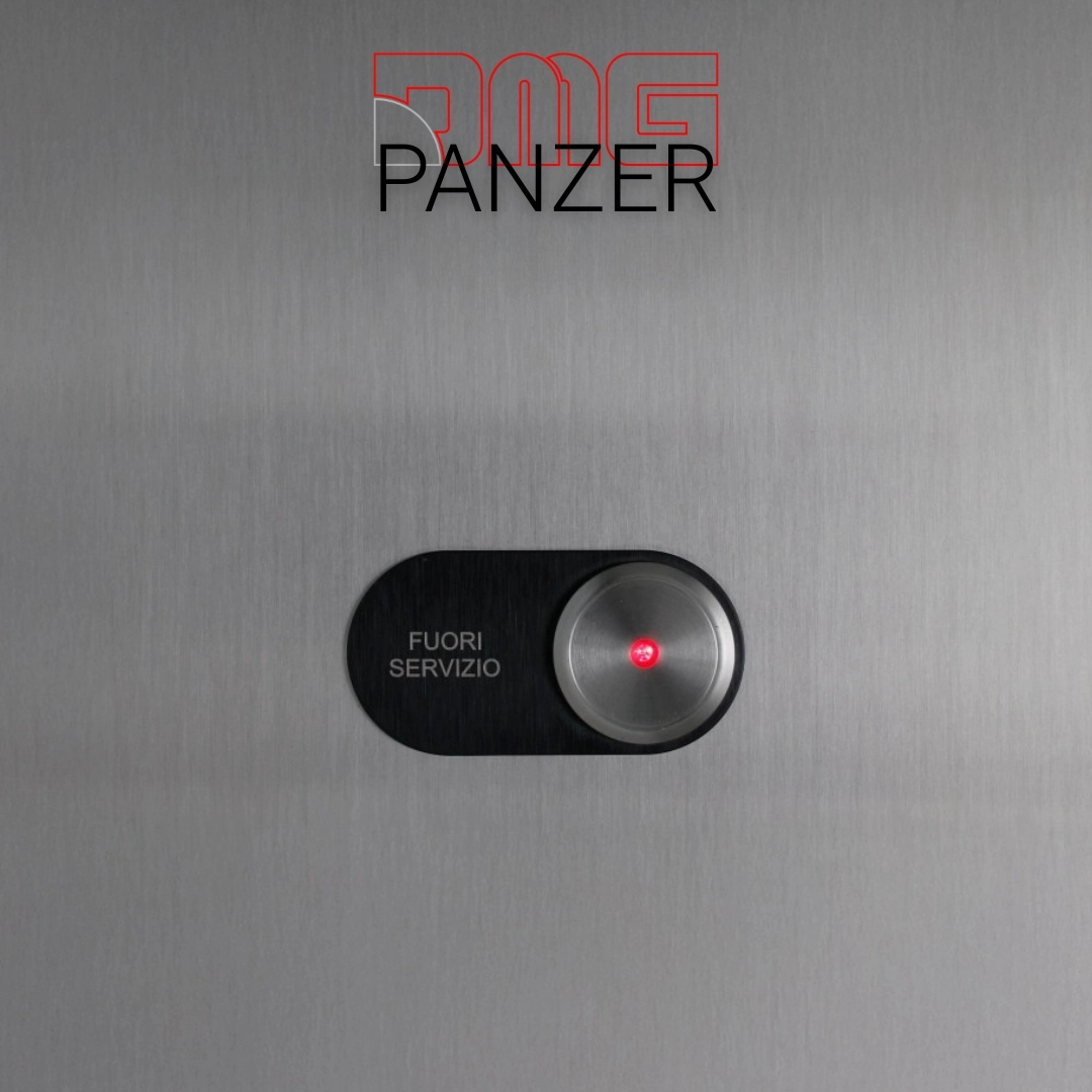 Panzer lift light signal installed on DMG vandal proof panel