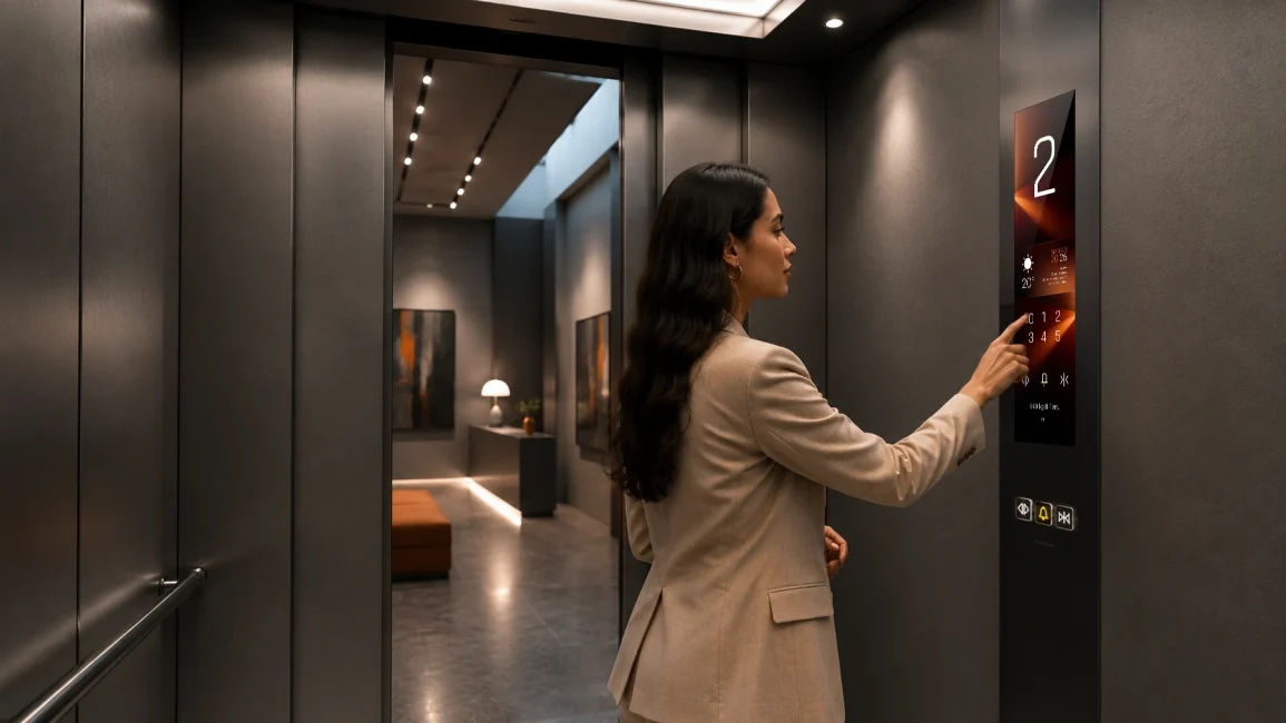 MATISSE TOUCH : pannello di comando per ascensori nei musei